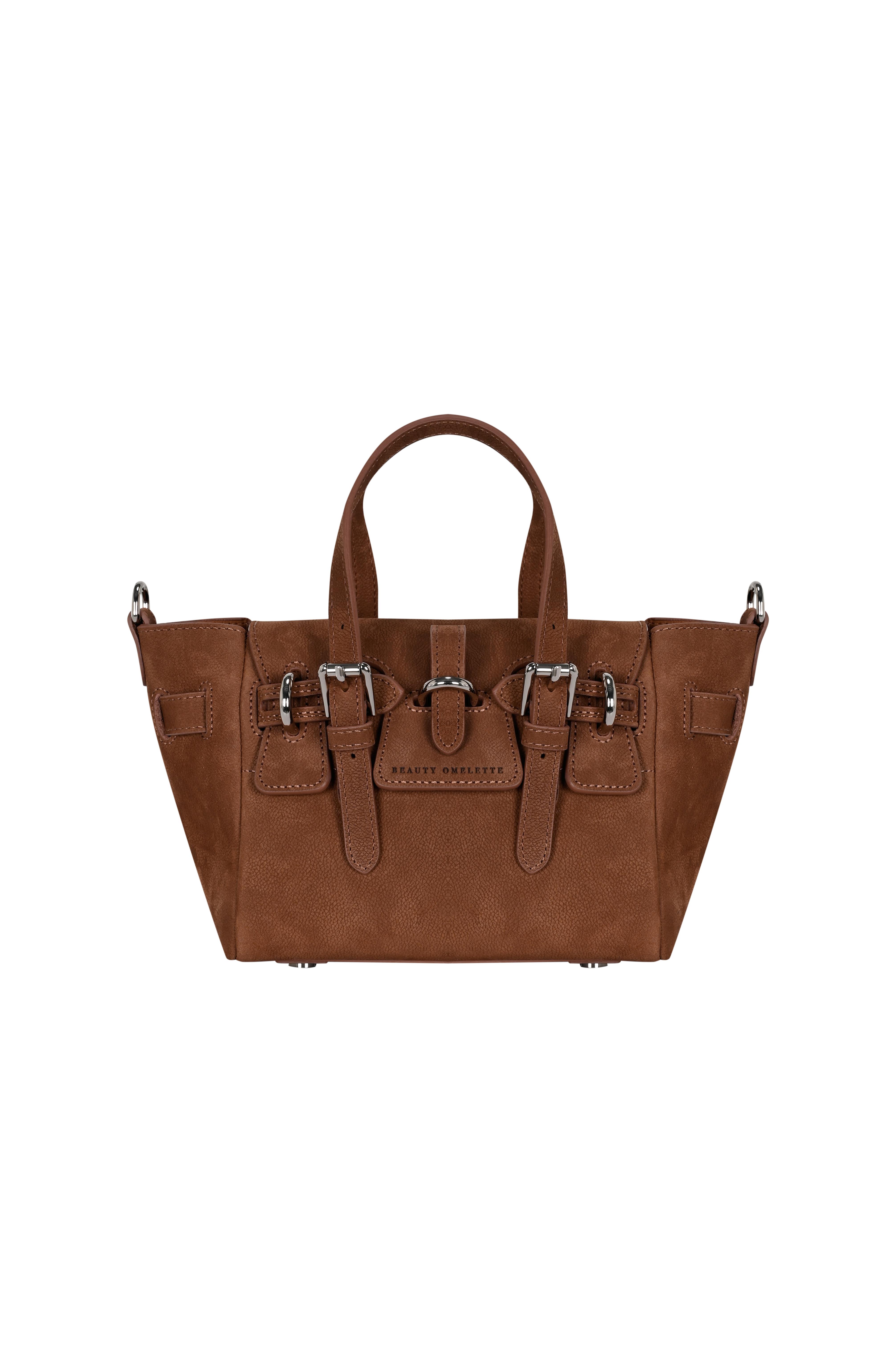 Taba Gabrielle Nubuk Petite Bag Silver