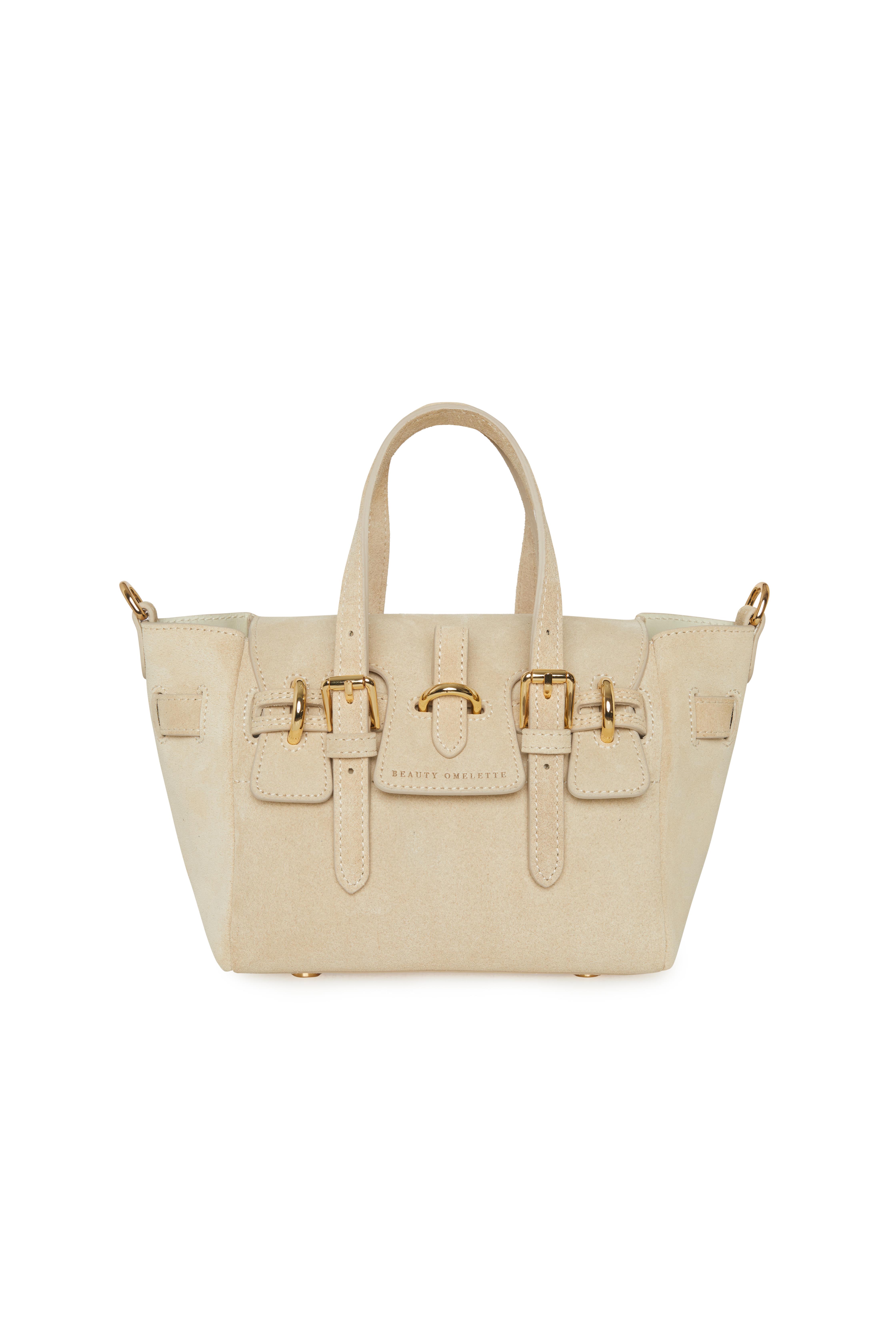 Vanilya Gabrielle Süet Petite Bag Gold