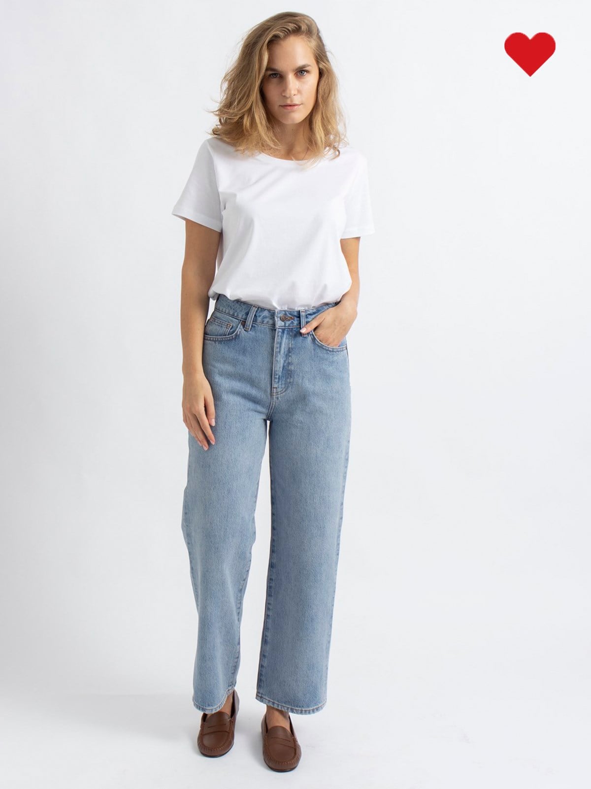 Vintage Relaxed Fit Mavi
