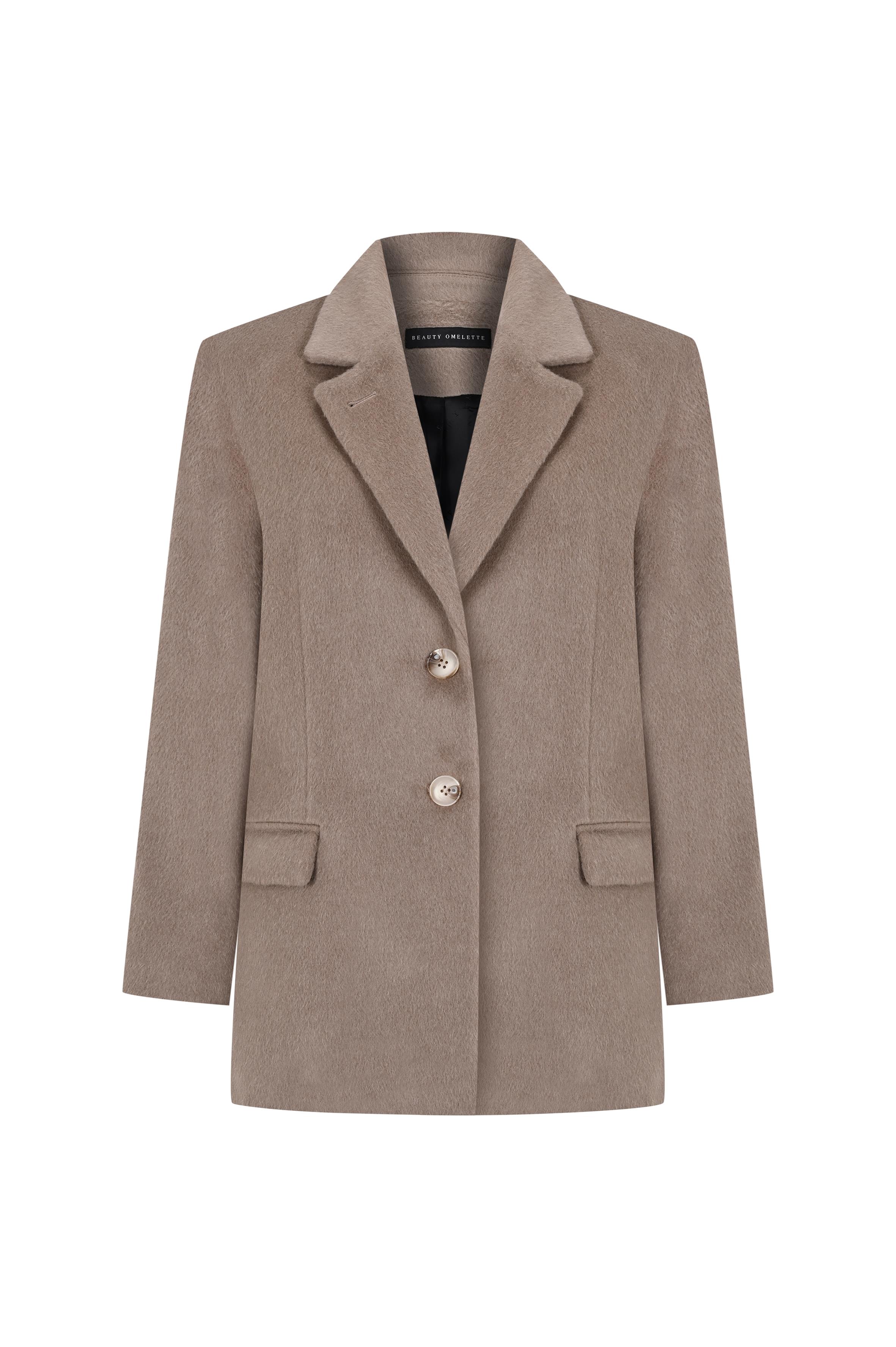 Vizon Daddy Alpaka Ceket Kaban