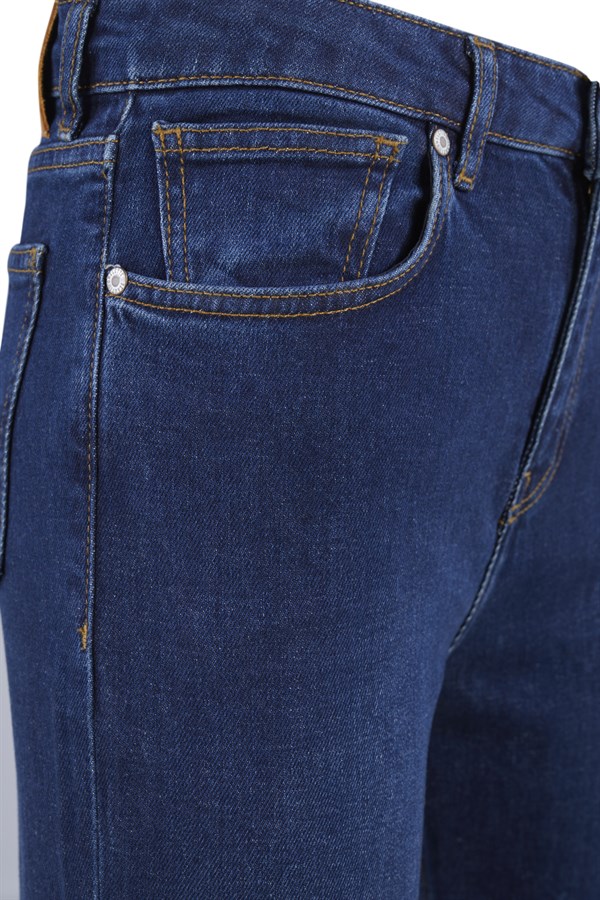 Lacivert New Straight Fit Jean