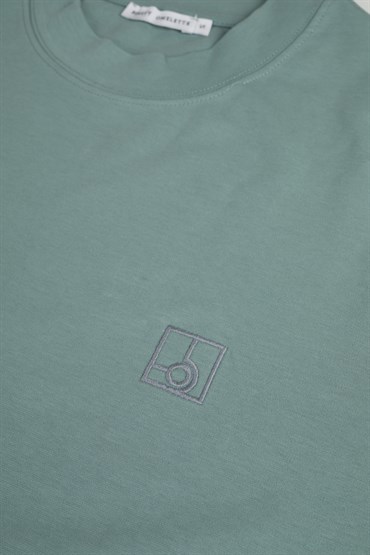 Mint Logolu Boyfriend Tshirt 