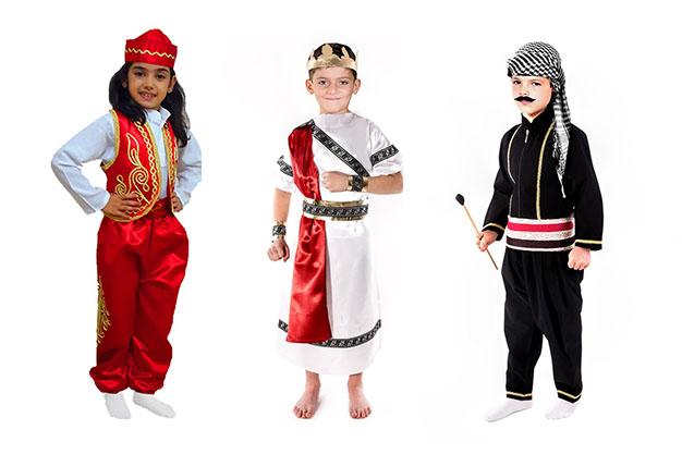 Tarihi (Yöresel) Çocuk Kostümleri