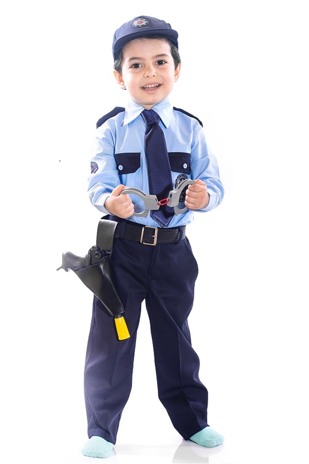 Türk Polis Kostümü Çocuk Kıyafeti