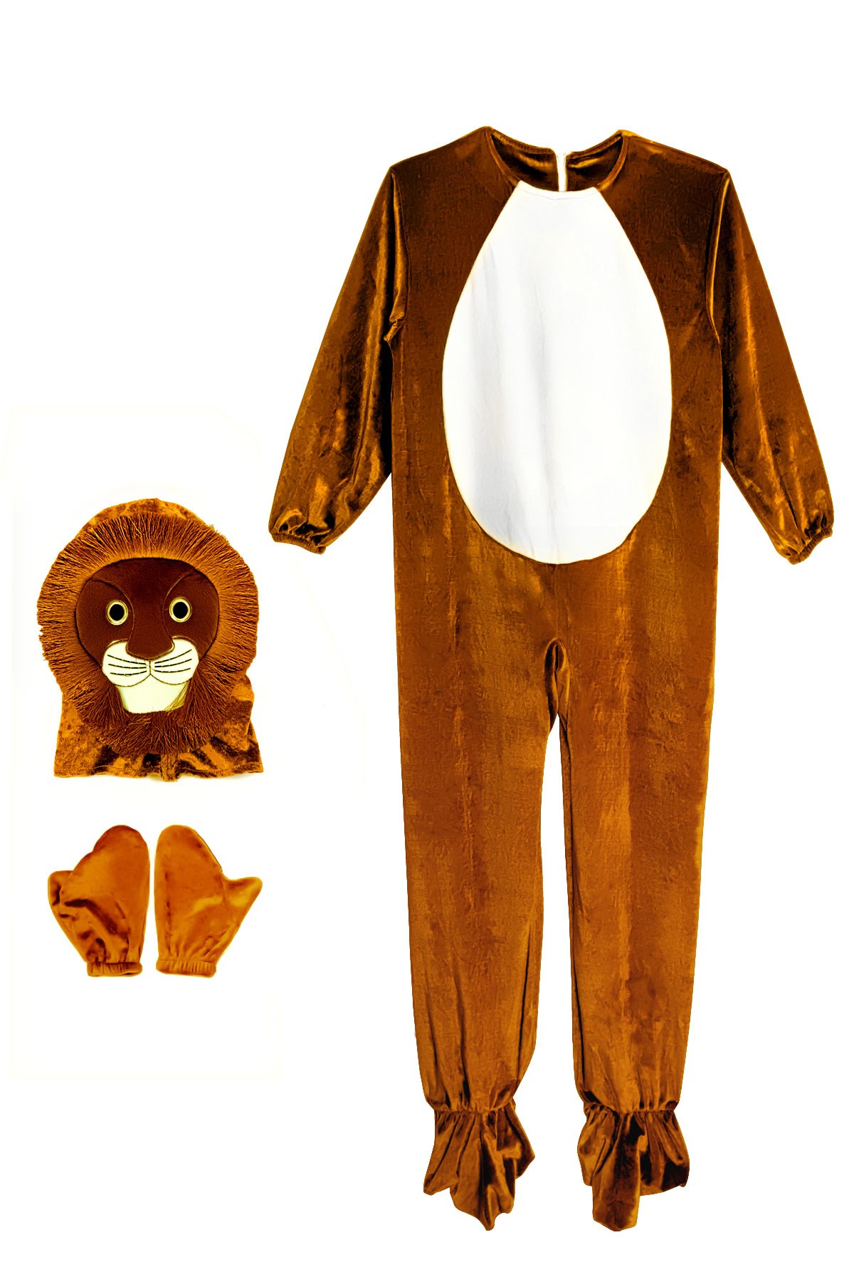 Hayvan Kostümleri - Çocuk Aslan Kostümü - Oulabi Mir