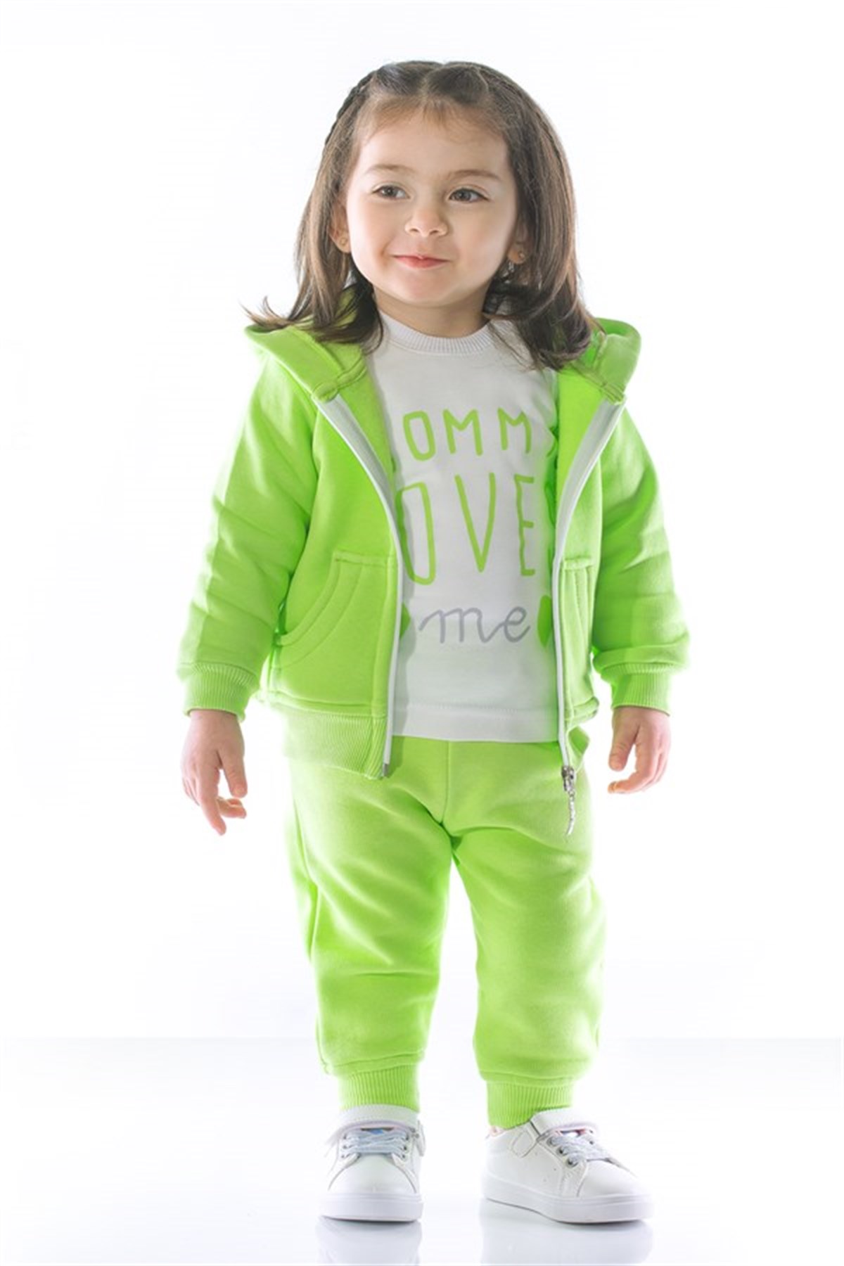 Kapüşonlu Kışlık Bebek Pijama Takımı