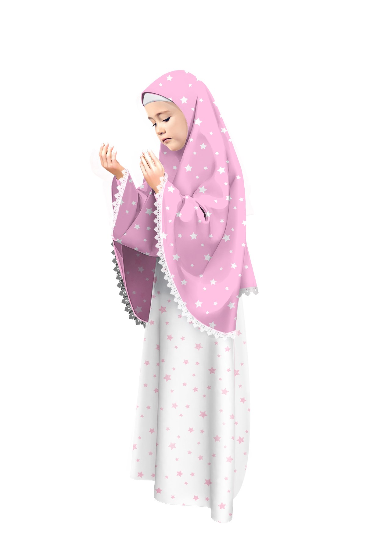 NAMAZ TAKIMLARI NAMAZLIK TAKIM Ç BSKL POPLİN 2 AD Ghabir 3 cm  Dasan 13 983