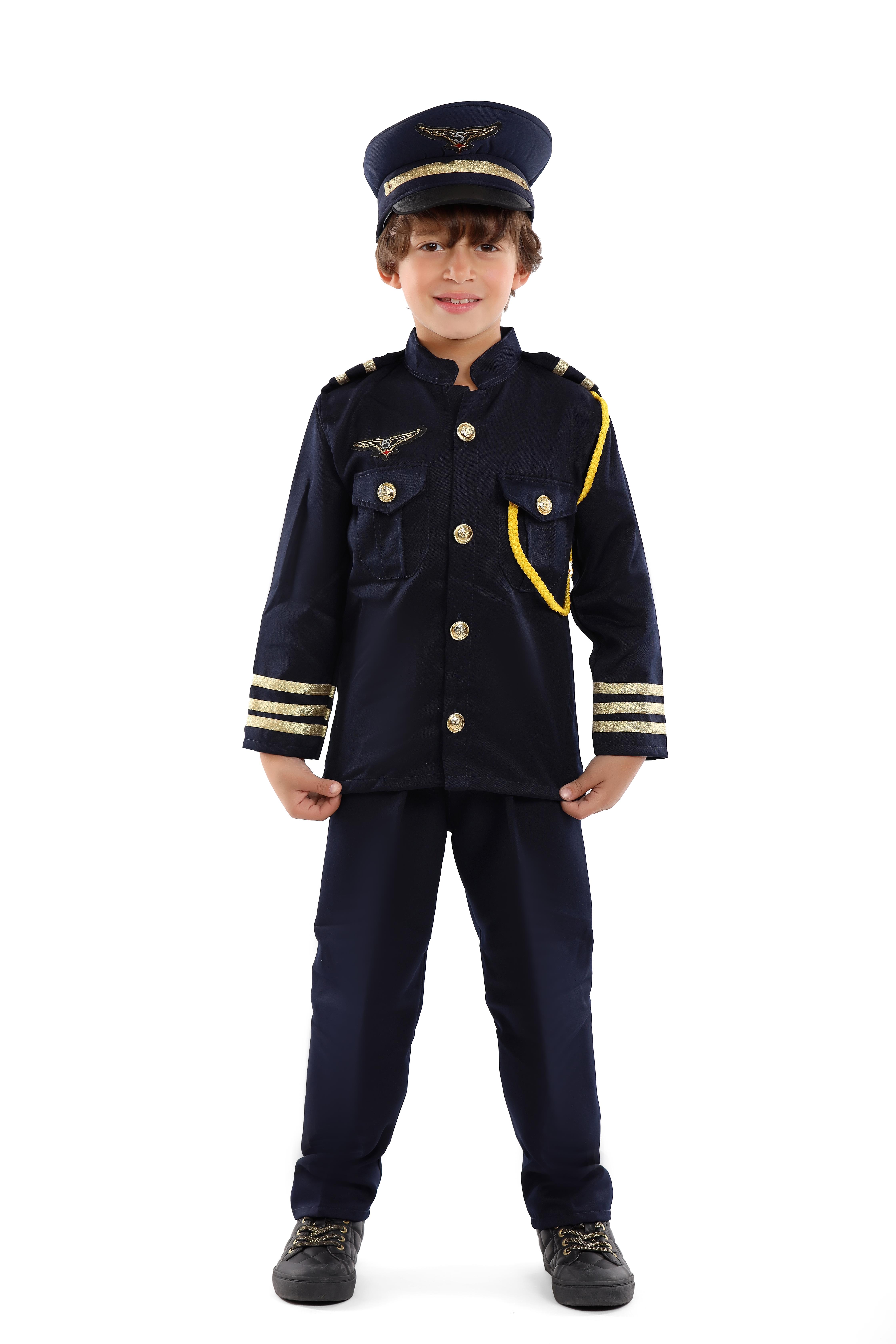 Pilot Kostümü Çocuk Kıyafeti