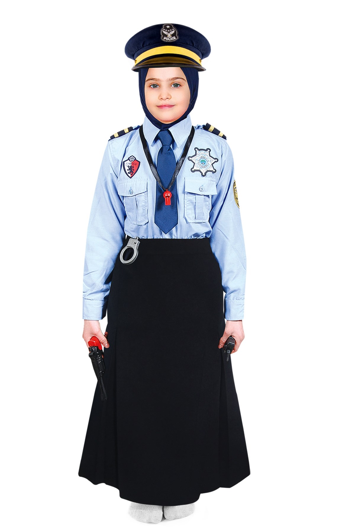 Polis Kız Çocuk Kostümü | Polis Kostümü Modelleri - Oulabi Mir