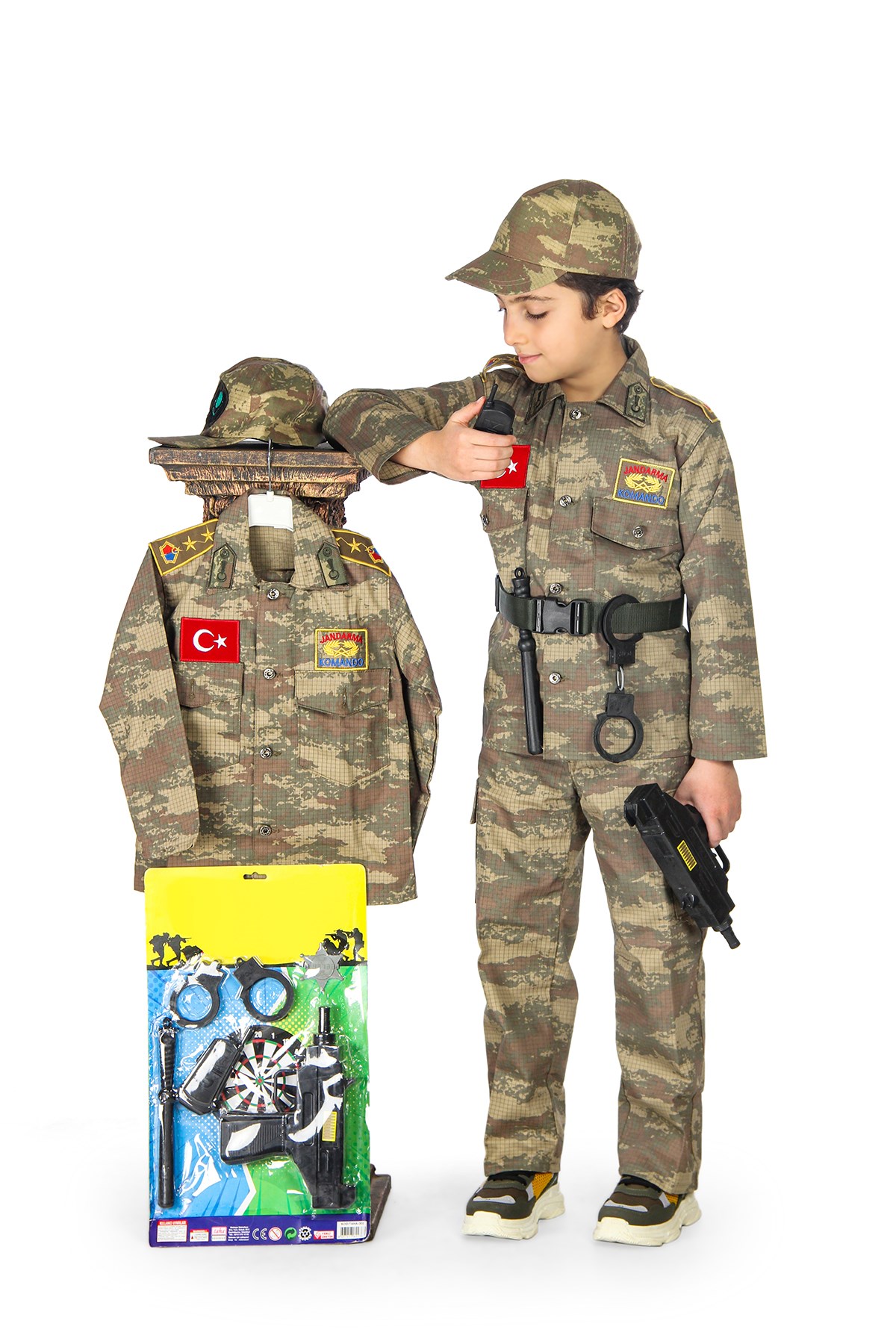 Türk Askeri Çocuk Kostümü Üniforması