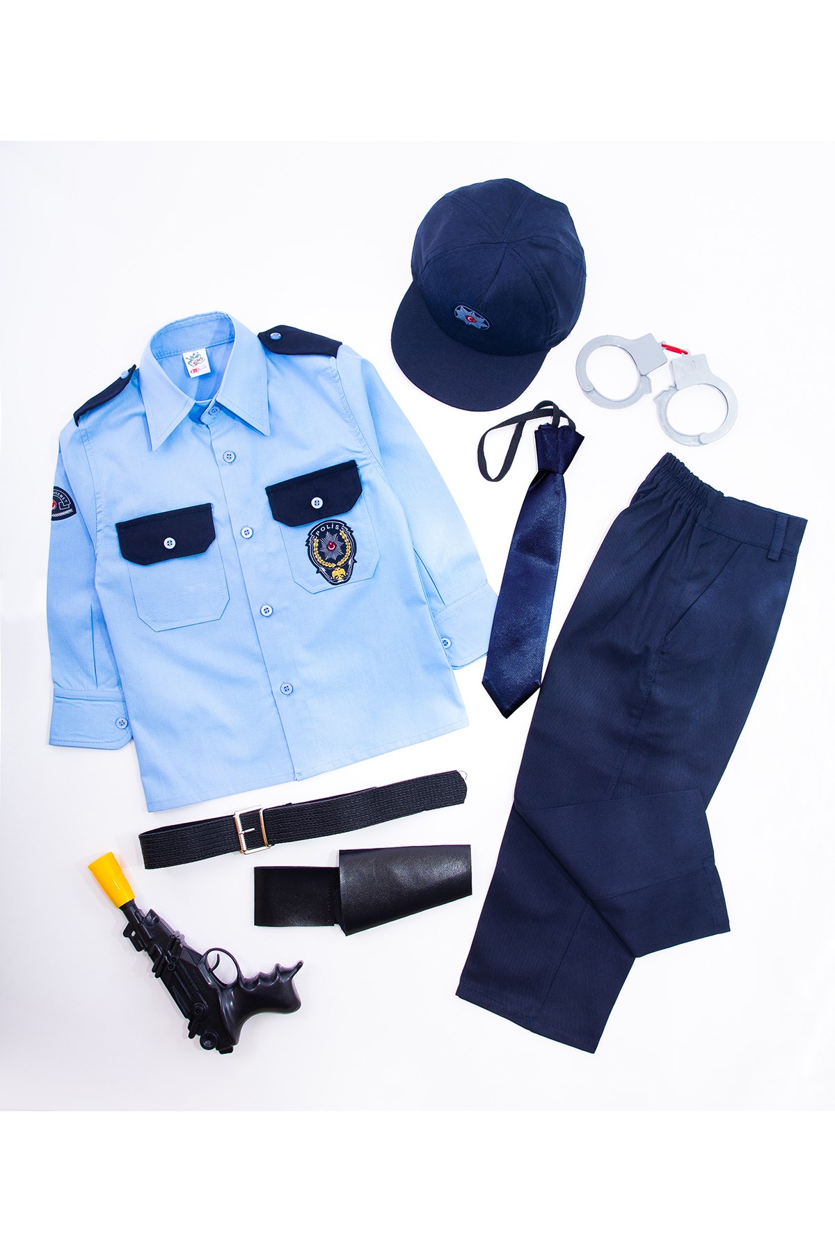 Türk Polisi Kostümü - Polis Kostümleri - Çocuk Polis Kıyafetleri - Oulabi  Mir