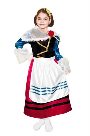 Alman Kostümü Çocuk Kiyafeti | Tarihsel Kostümler | Çocuk Kostümleri |  Oulabi Mir