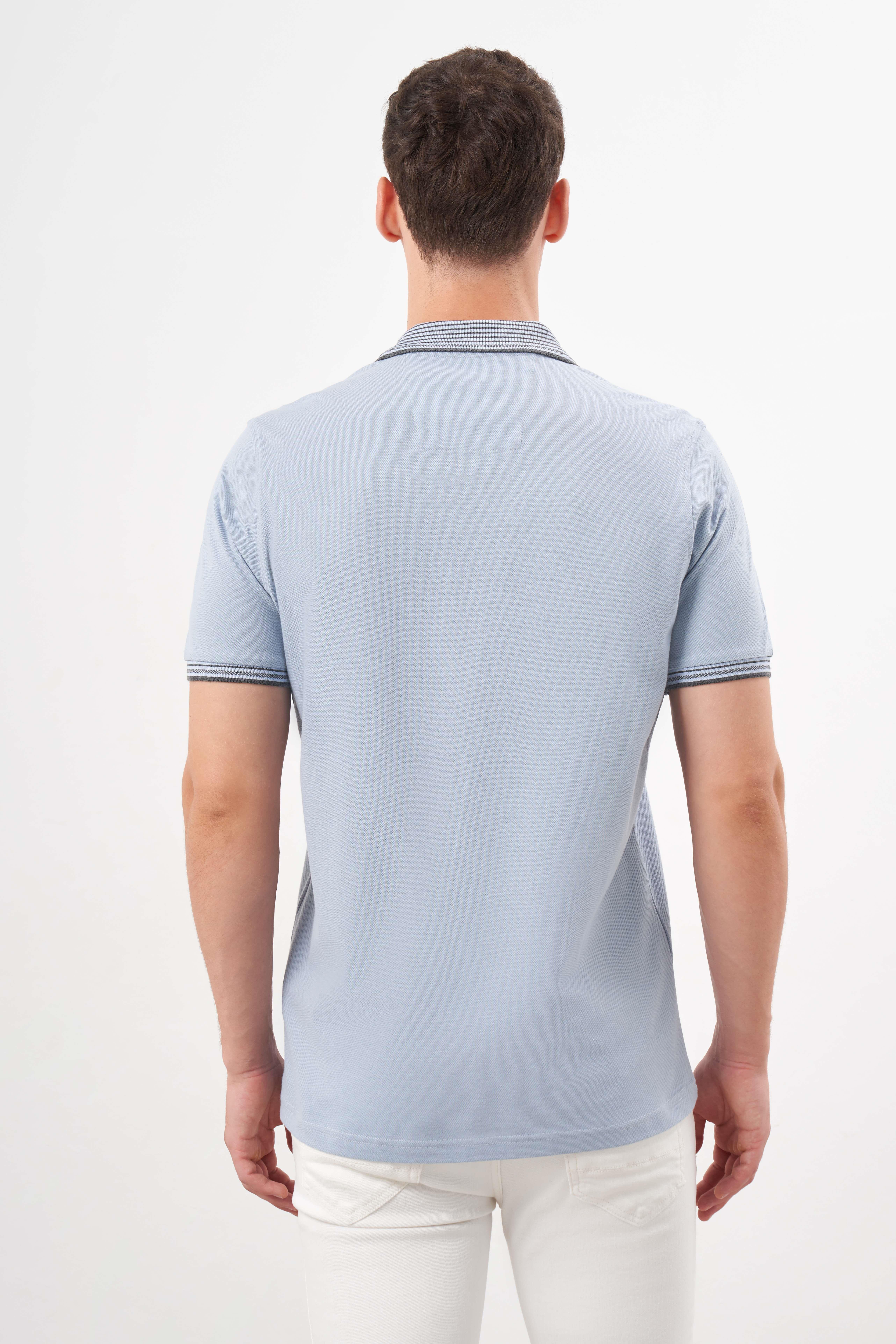 Morven Erkek A. MAVİ Trend Polo Yaka Dynamic Fit T-Shirt