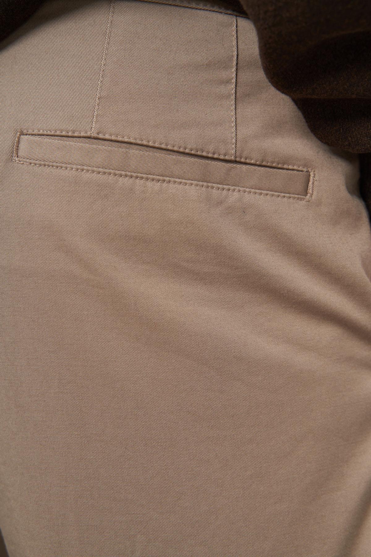 Morven Erkek AÇIK KAHVE Pamuk Yan Cep Slim Fit Chino Pantolon