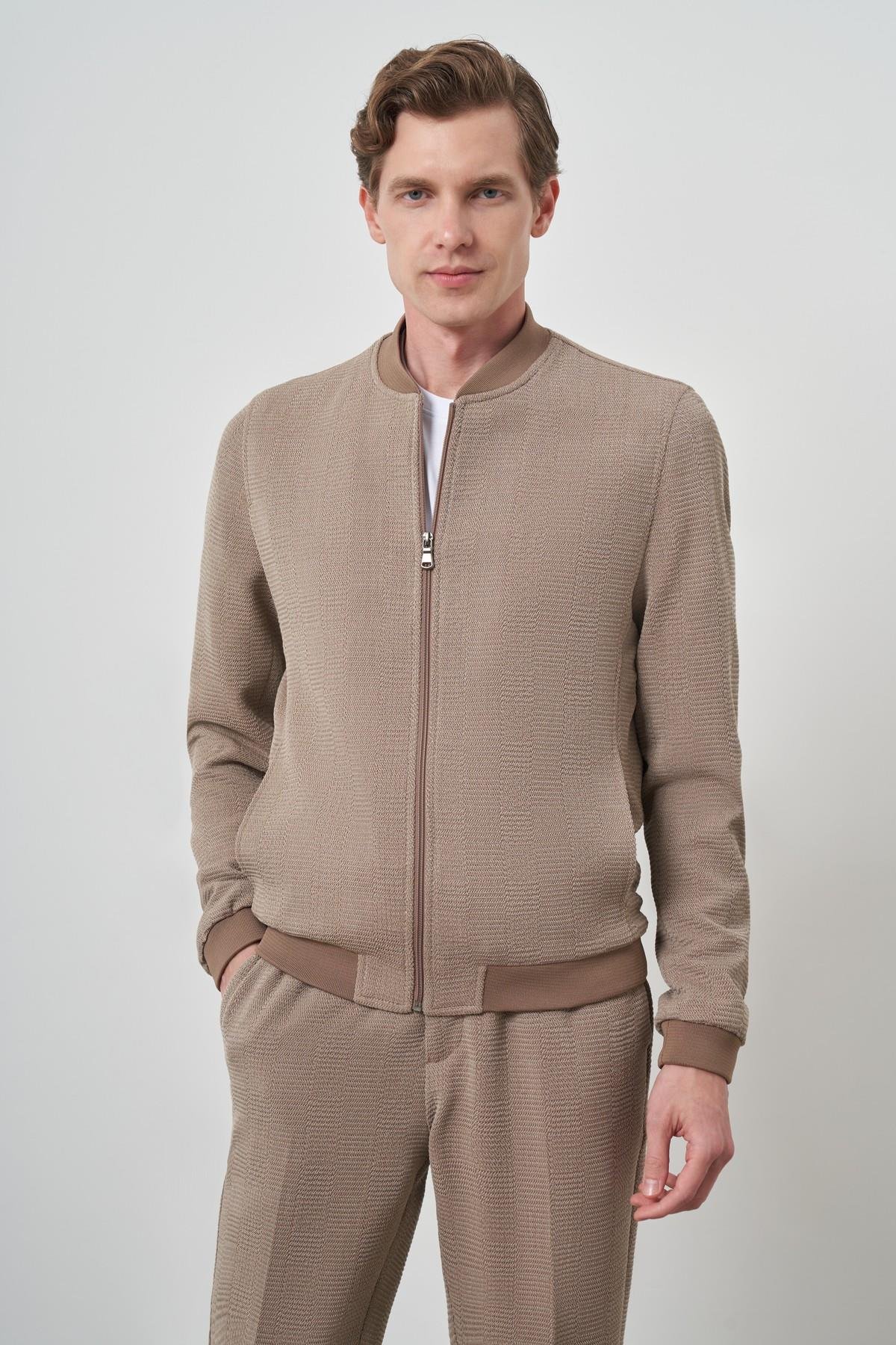 Morven Erkek Bej Mevsimlik Worker Dynamic Fit Gömlek Ceket