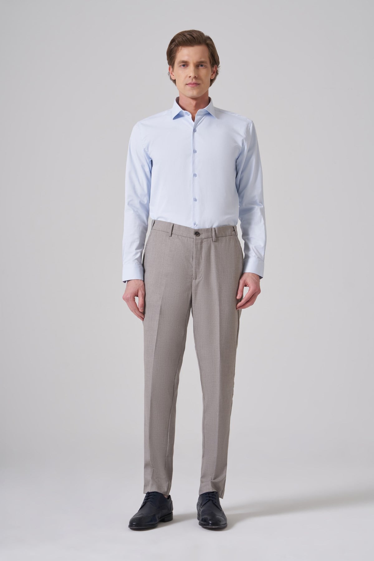 Morven Erkek Bej Trend Dynamic Fit Pantolon