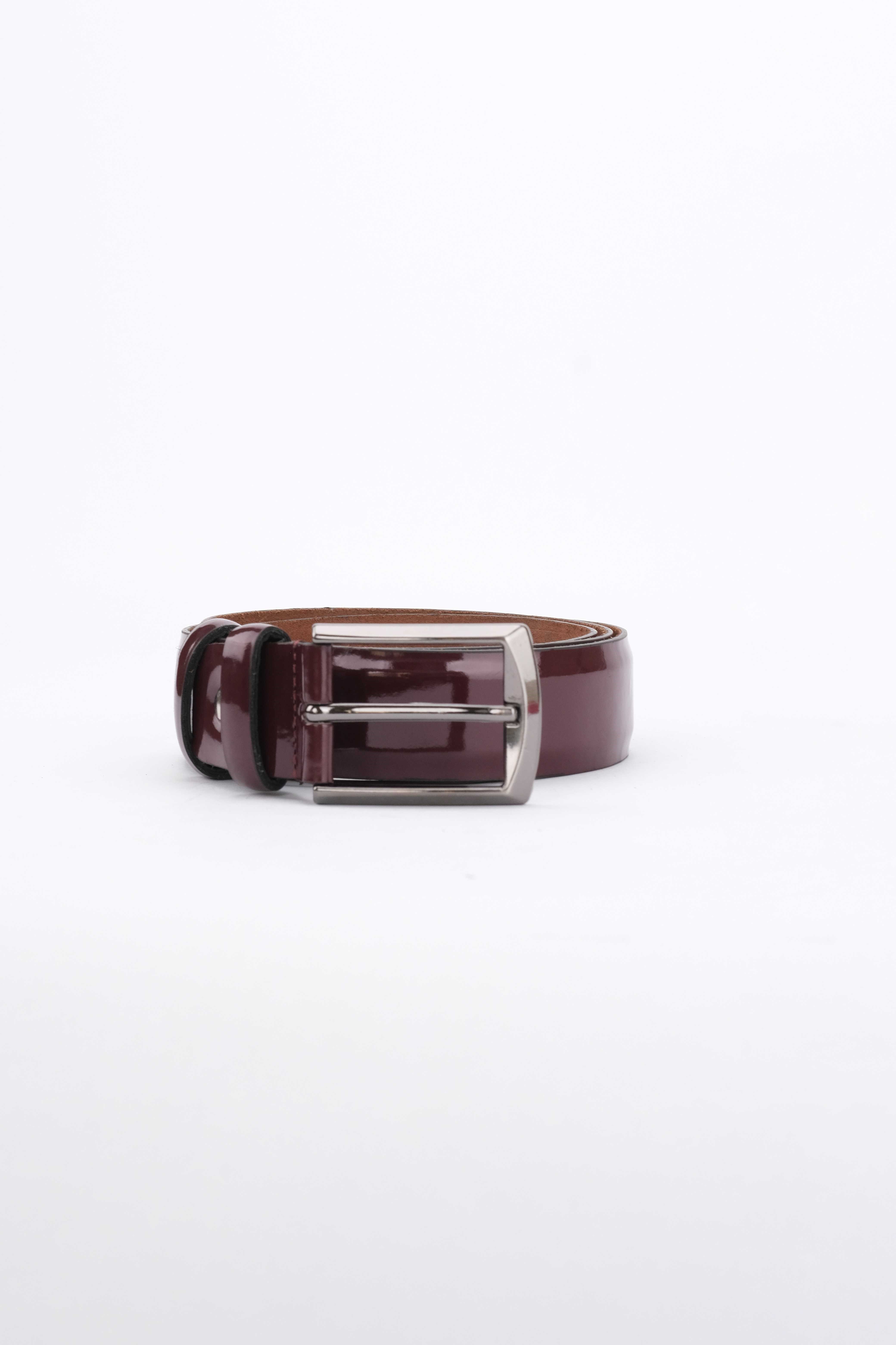 Morven Erkek Bordo Classic Rugan Deri Kemer