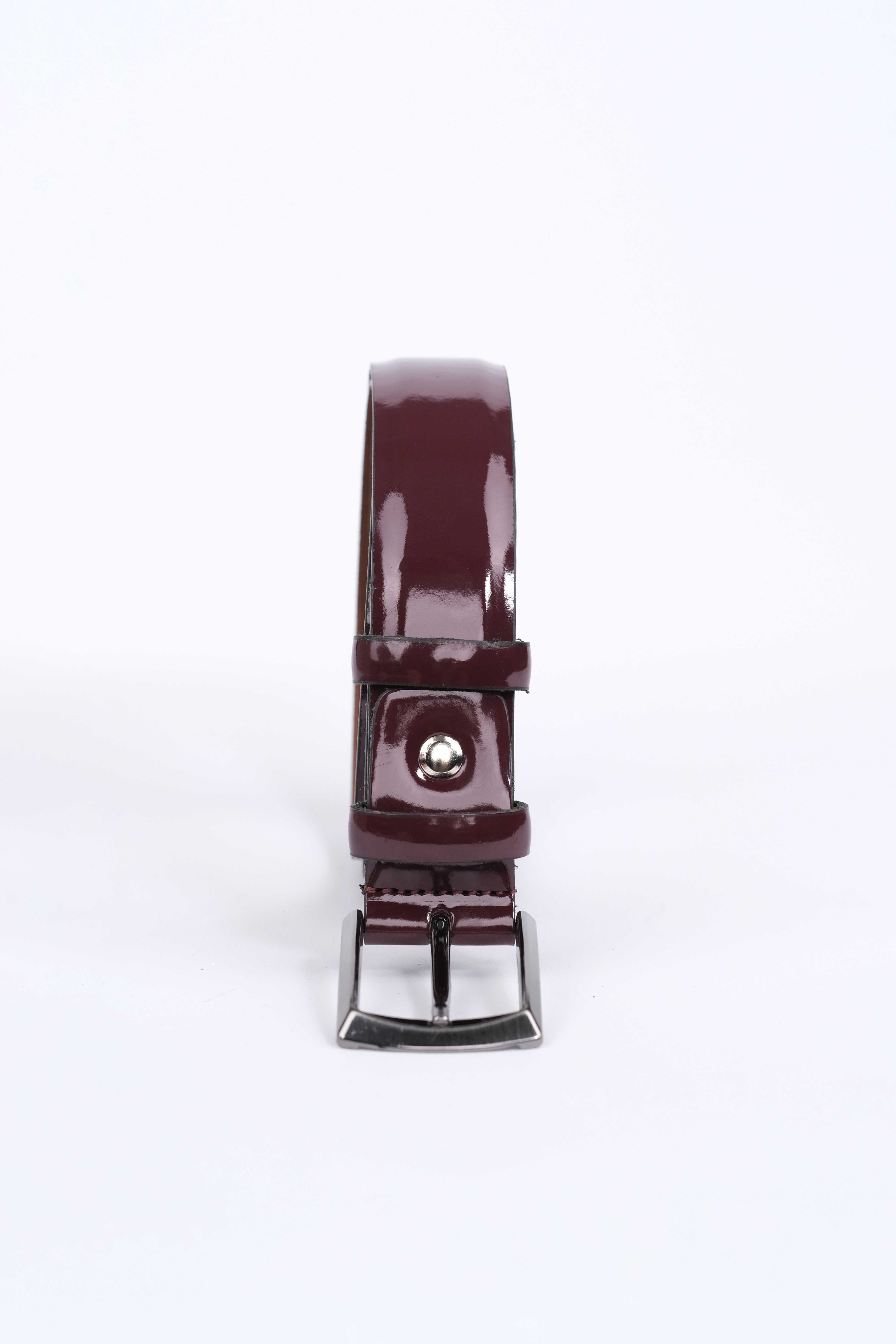Morven Erkek Bordo Classic Rugan Deri Kemer