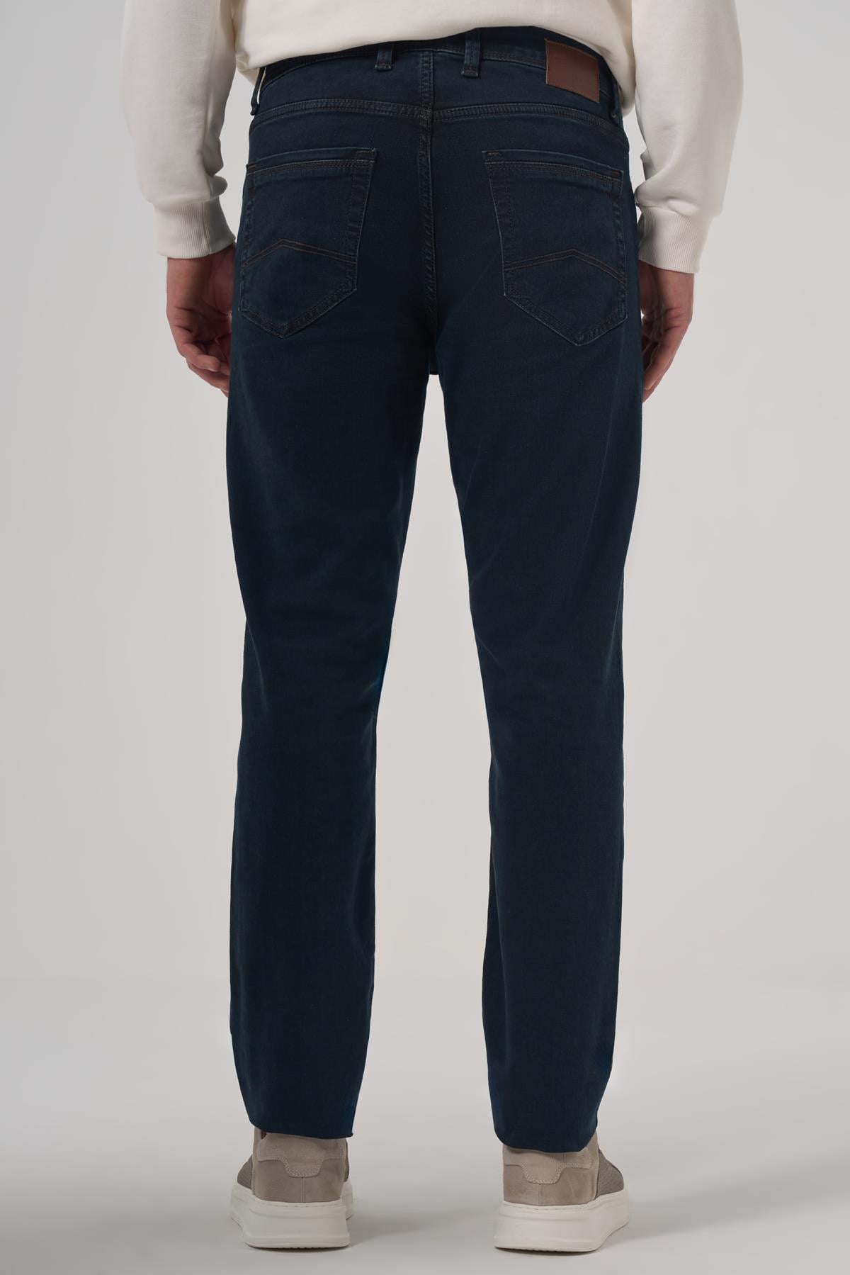 Morven Erkek KAHVE Denim 5 Cep Dynamic Fit Jean Kot Pantolon