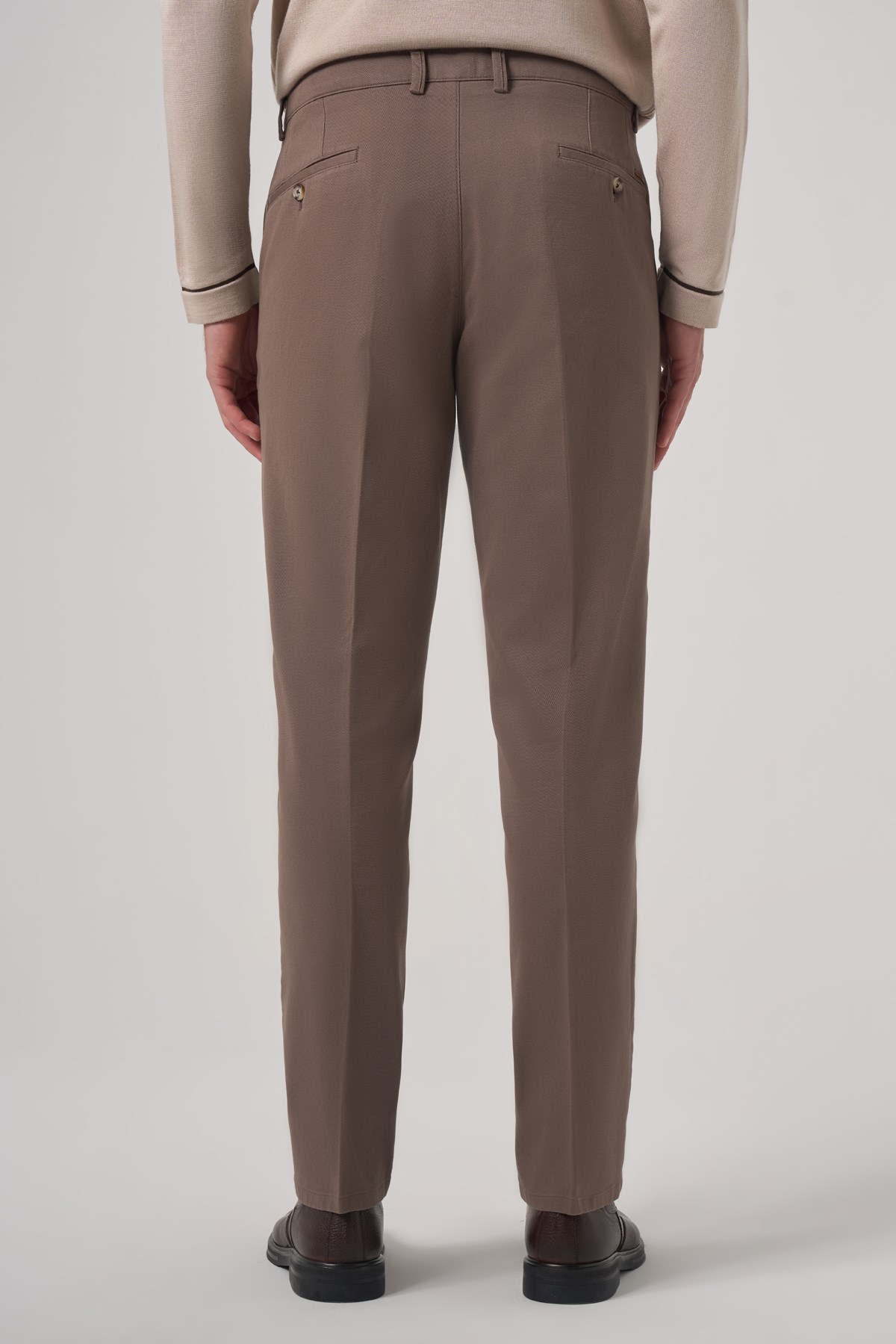 Morven Erkek KAHVE Pamuk Trend Dynamic Fit Chino Pantolon