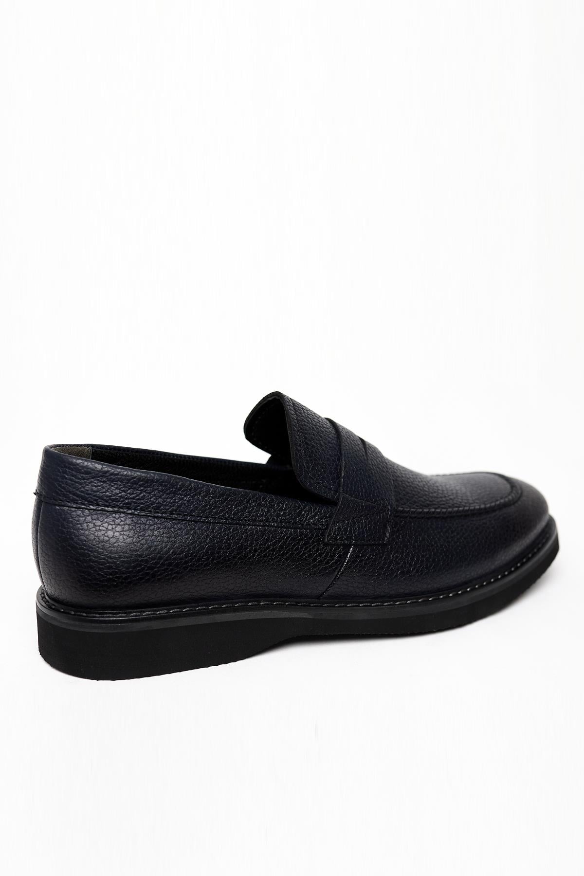 Morven Erkek Lacivert Mevsimlik Analin Eva Taban Ayakkabı