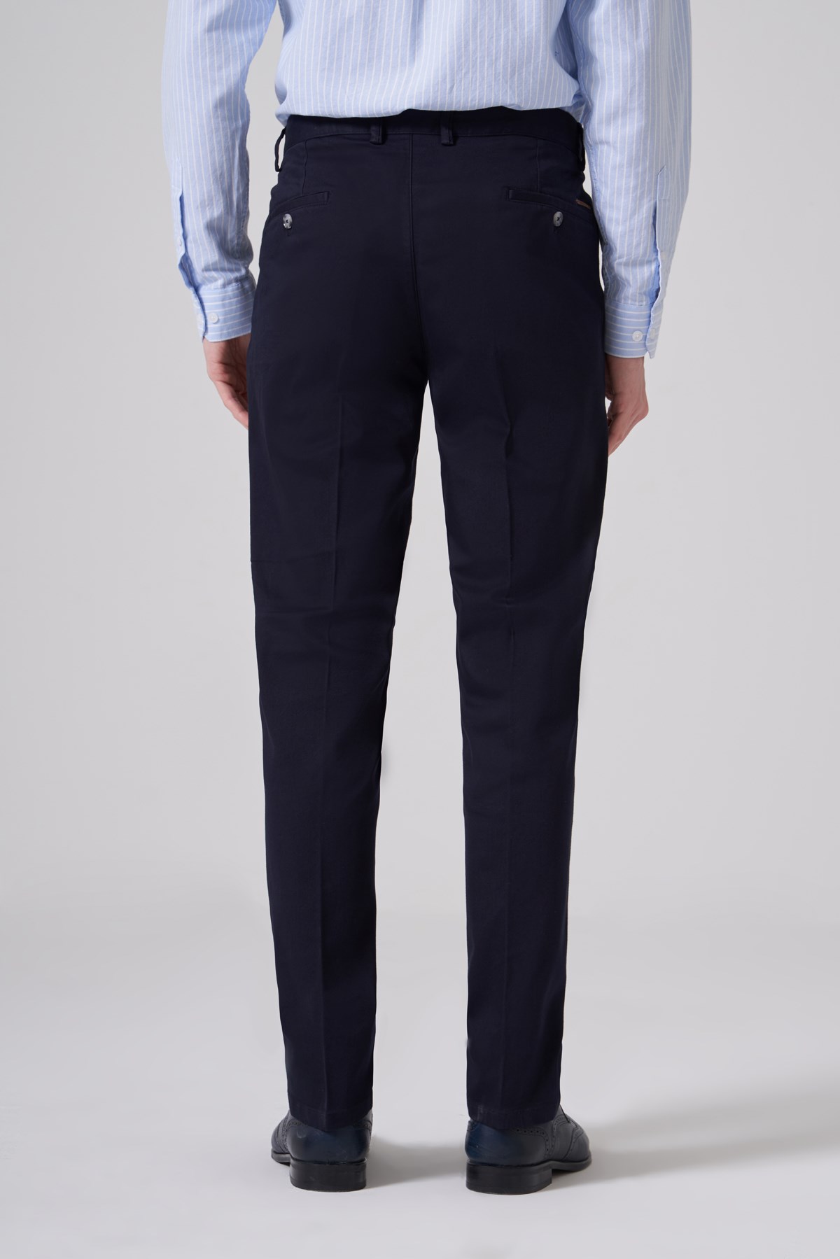 Morven Erkek Lacivert Pamuk Trend Dynamic Fit Chino Pantolon