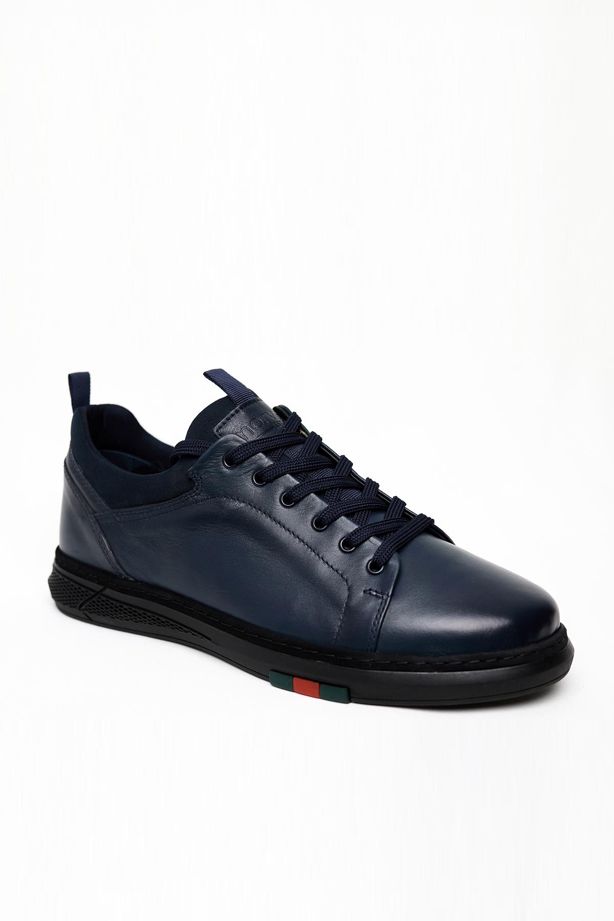 Morven Erkek Lacivert Sneaker Casual Ayakkabı