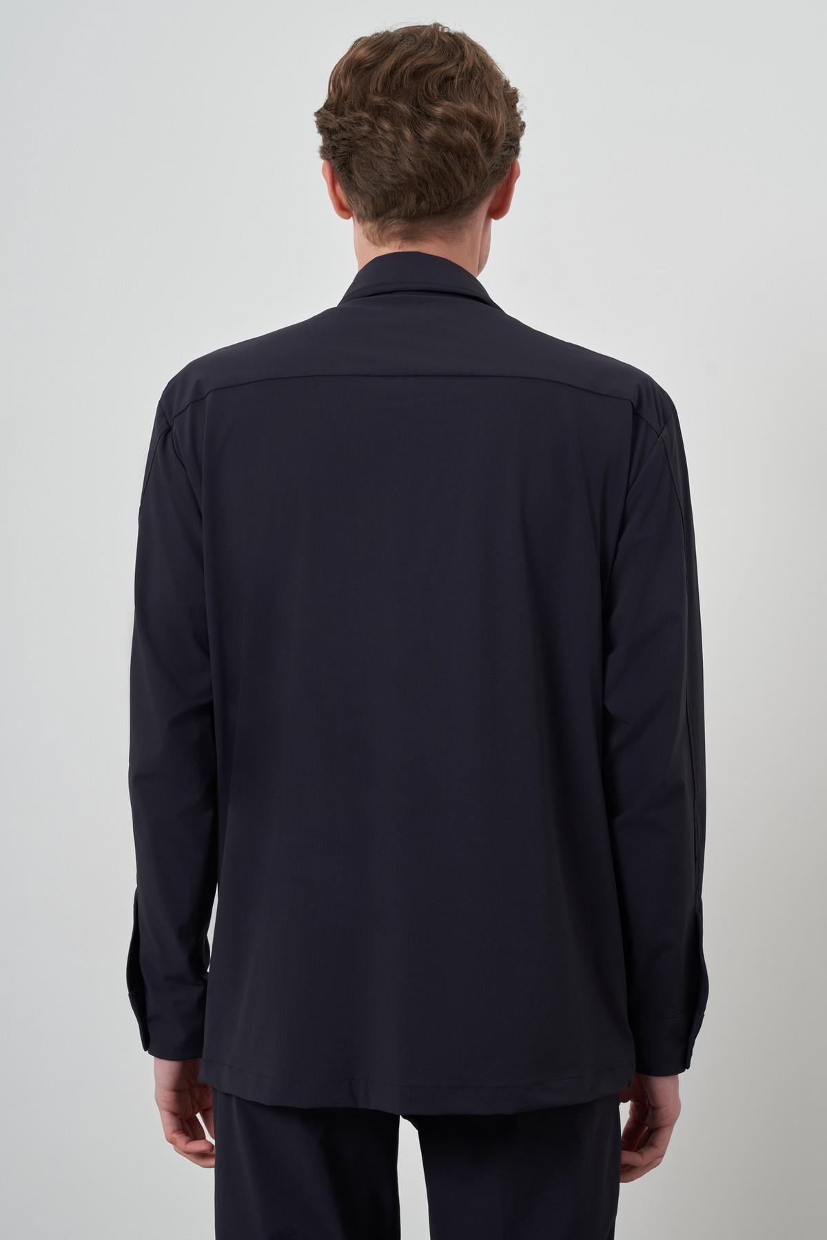 Morven Erkek Lacivert Worker Gömlek Ceket