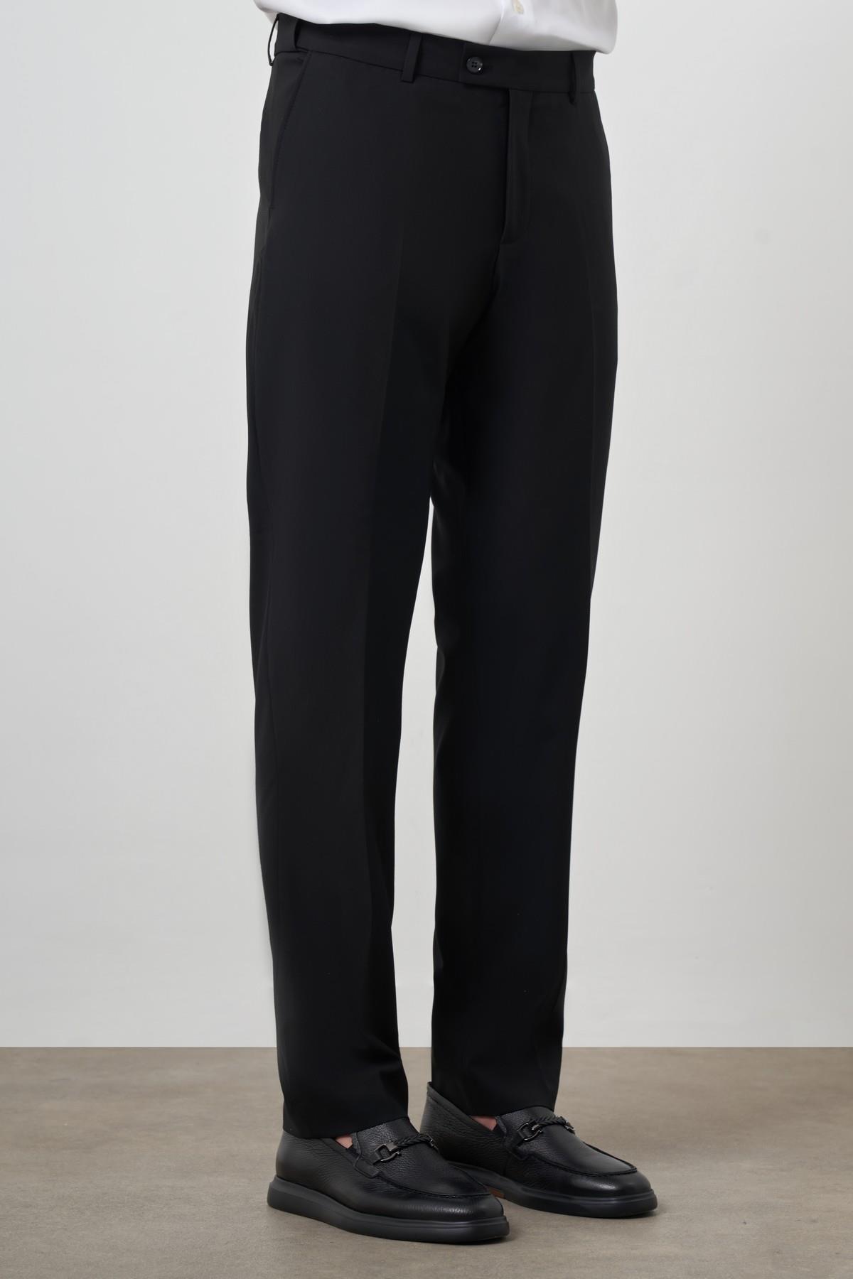 Morven Erkek Siyah Basic Dynamic Fit Pantolon