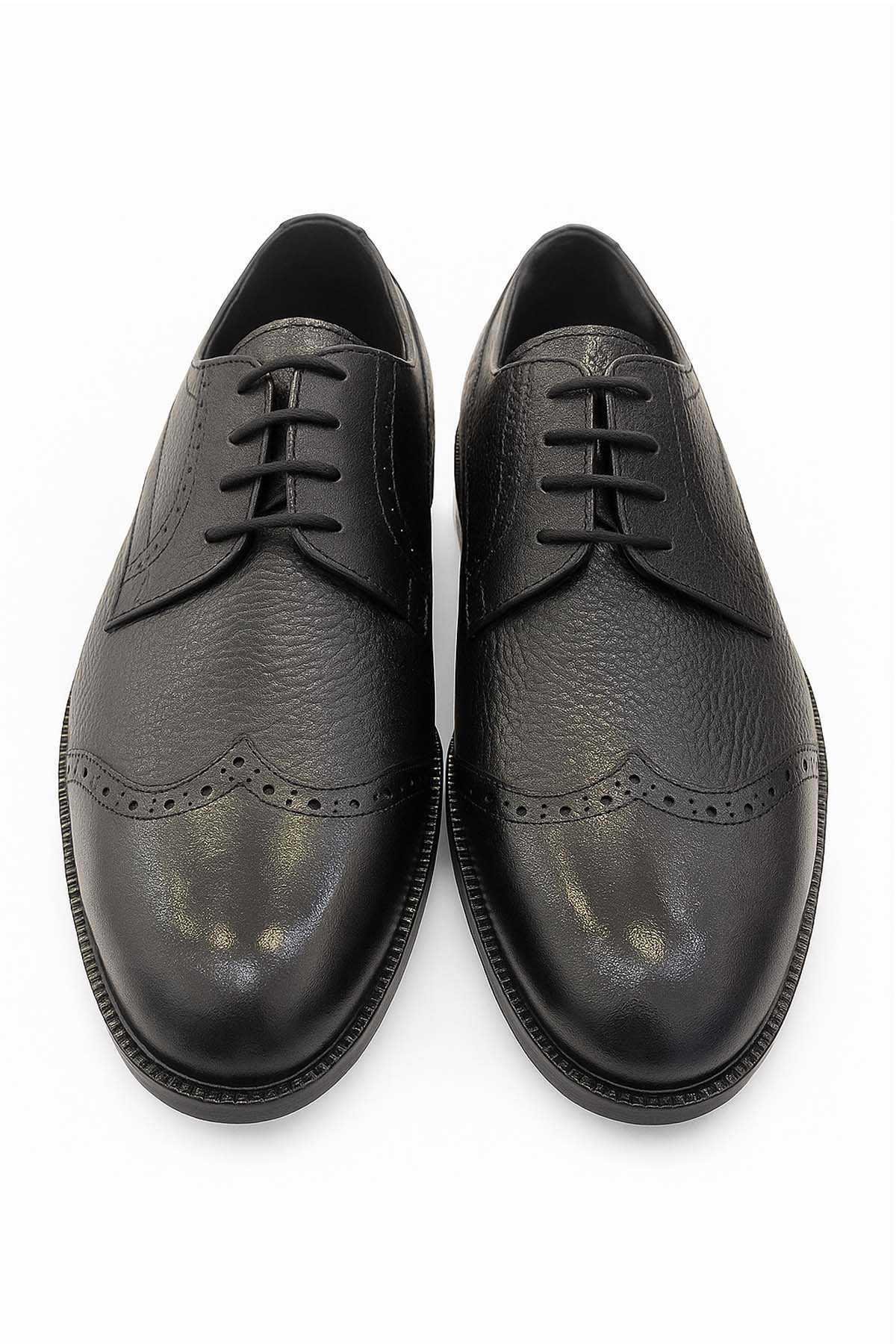 Morven Erkek Siyah Classic Analin Neolit Taban Ayakkabı