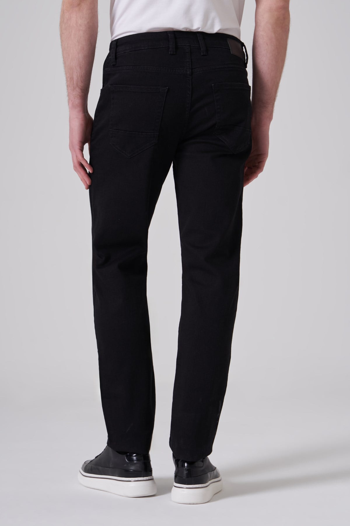 Morven Erkek Siyah Denim 5 Cep Dynamic  Fit Jean