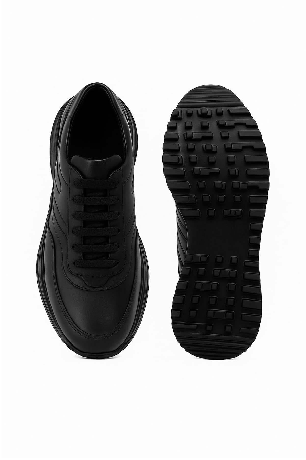 Morven Erkek Siyah Mevsimlik Smart Casual Ayakkabı