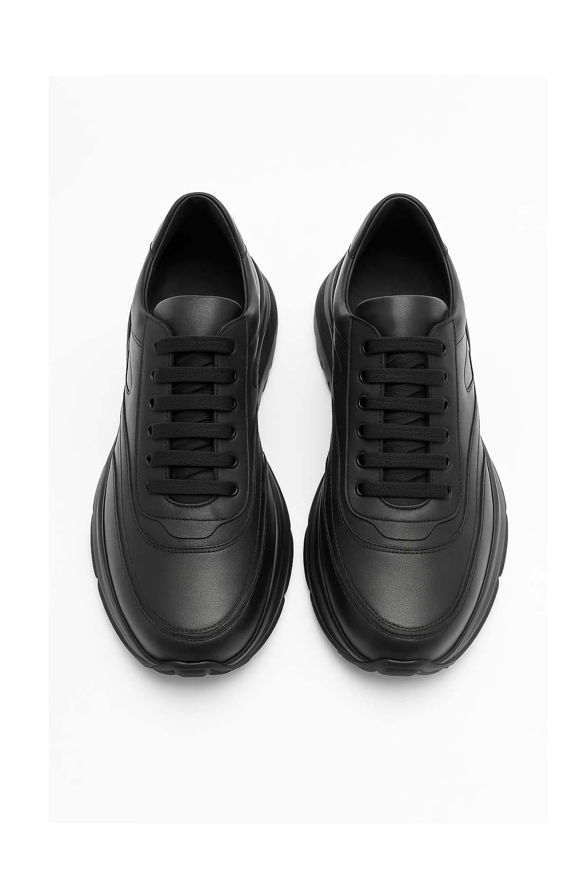 Morven Erkek Siyah Mevsimlik Smart Casual Ayakkabı