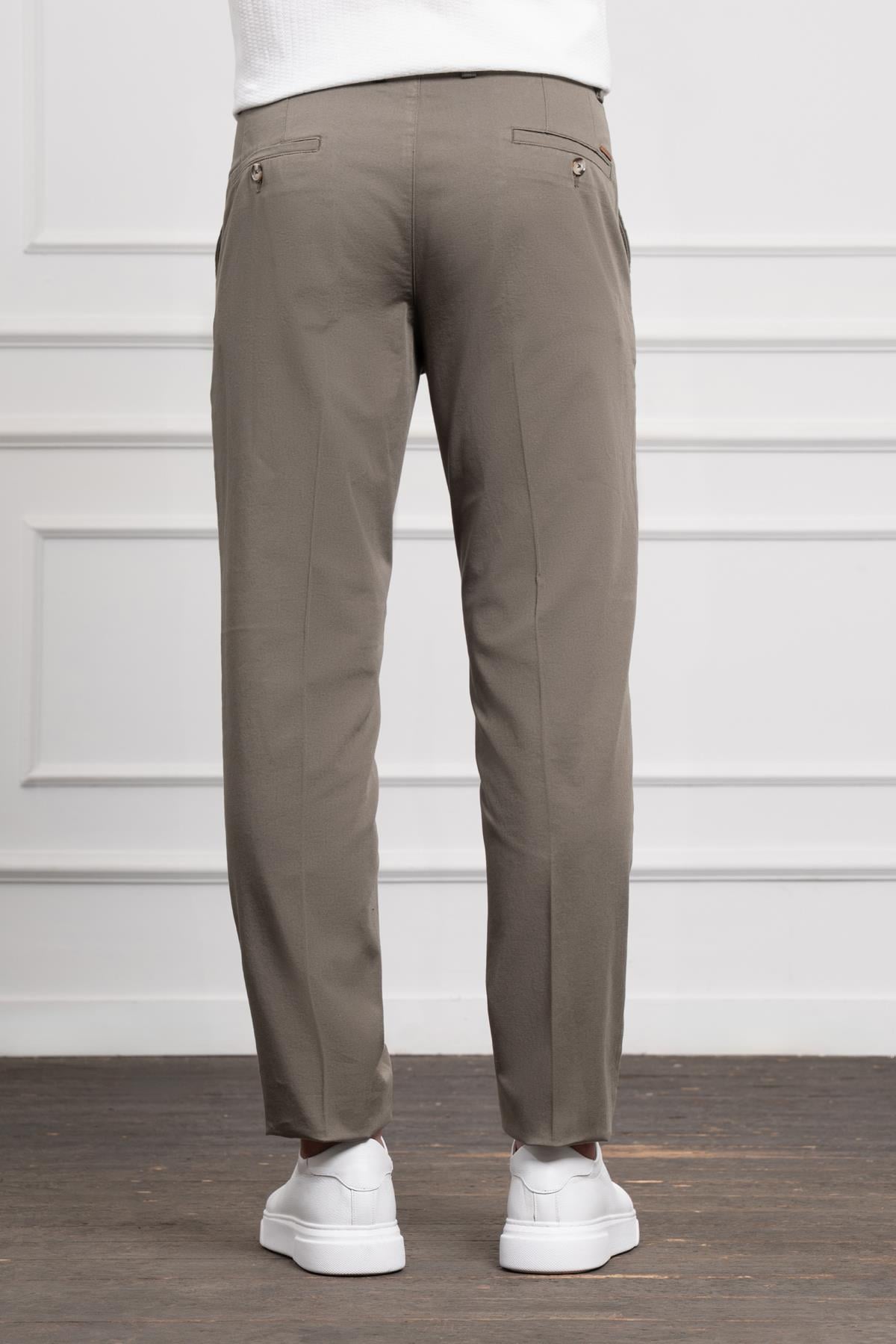 Morven Erkek Yeşil Dynamic Fit Chino Pantolon