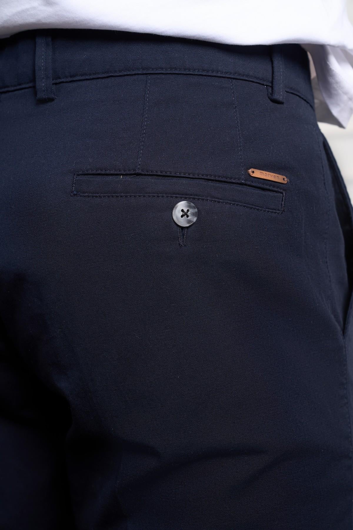 Siyah Slim Fit Dar Kesim Yan Cep Bağcıklı Jogger Erkek Pantolon