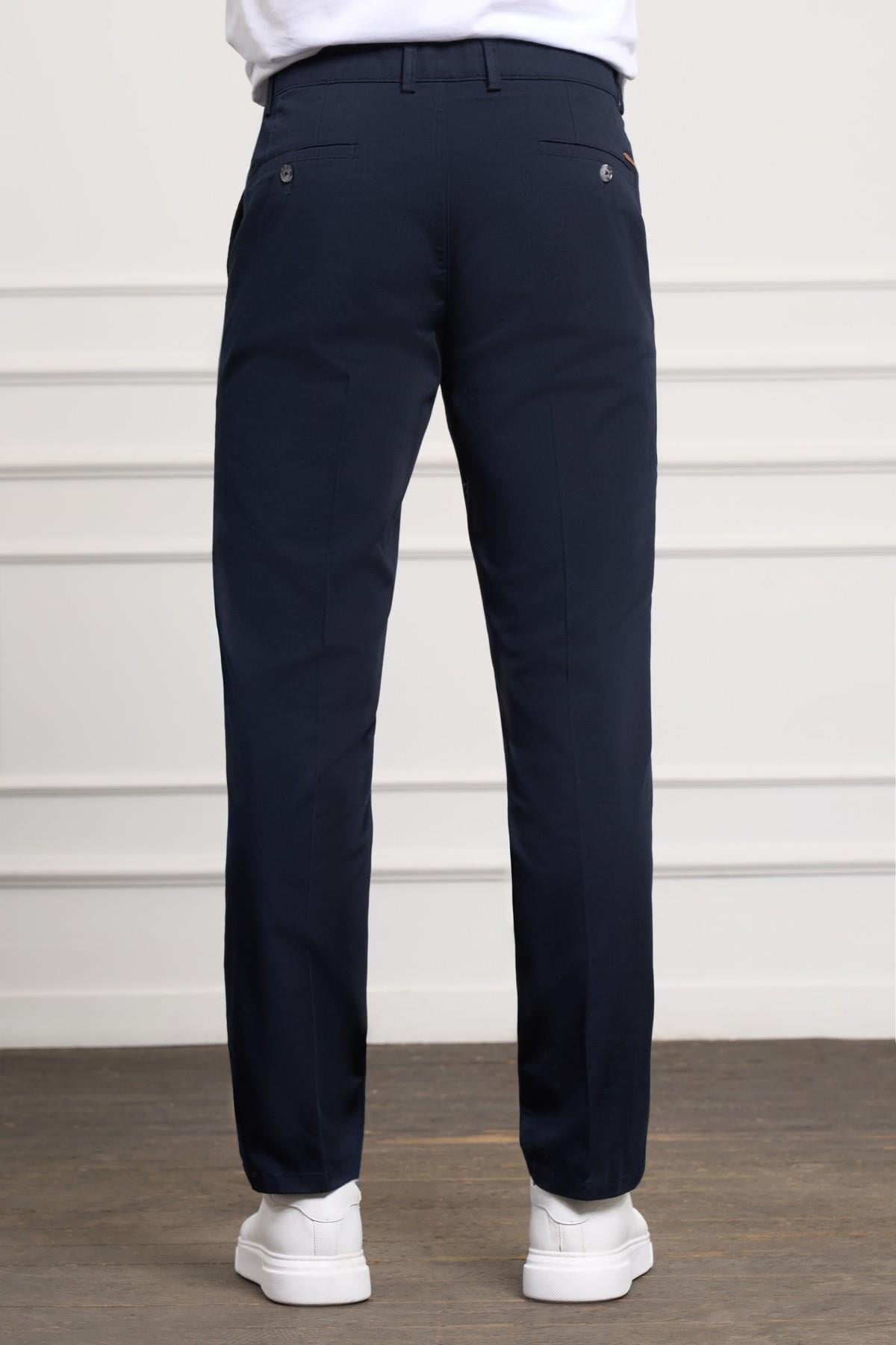 Siyah Slim Fit Dar Kesim Yan Cep Bağcıklı Jogger Erkek Pantolon