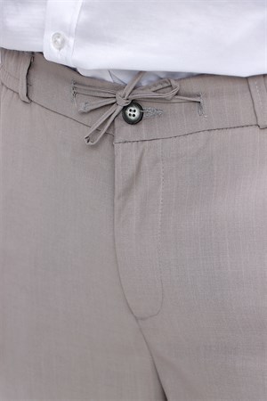 Morven Erkek AÇIK KAHVE Tello Slim Fit Lastikli Spor Pantolon