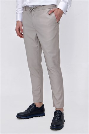 Morven Erkek AÇIK KAHVE Tello Slim Fit Lastikli Spor Pantolon