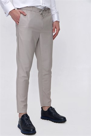 Morven Erkek AÇIK KAHVE Tello Slim Fit Lastikli Spor Pantolon