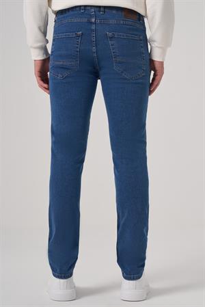 Morven Erkek A. MAVİ Denim 5 Cep Slim Fit Jean Kot Pantolon