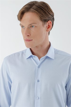 Morven Erkek A. MAVİ Şamre Trend Slim Fit Gömlek
