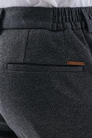Morven Erkek AÇIK GRİ Poliviskon Trend Desenli Slim Fit Classic Pantolon