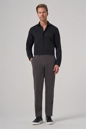 Morven Erkek Antrasit Pamuk Trend Dynamic Fit Chino Pantolon