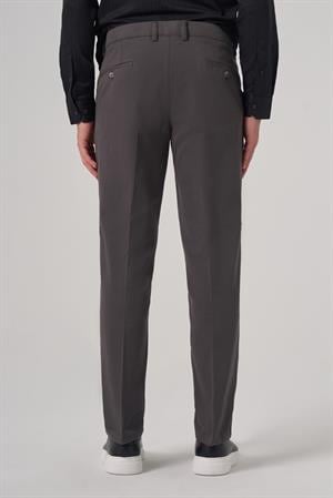 Morven Erkek Antrasit Pamuk Trend Dynamic Fit Chino Pantolon