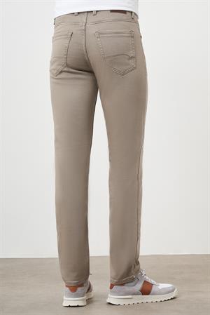 Morven Erkek Bej Mevsimlik Pamuk 5 Cep Dynamic Fit Jean Pantolon