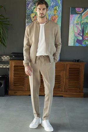 Morven Erkek Bej Mevsimlik Worker Dynamic Fit Gömlek Ceket