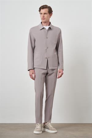 Morven Erkek Bej Mevsimlik Worker Gömlek