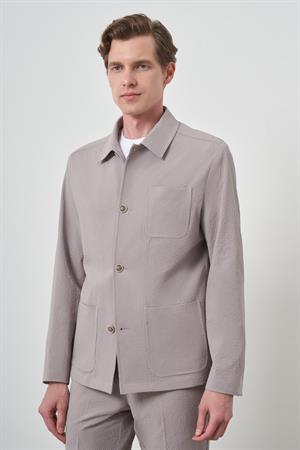 Morven Erkek Bej Mevsimlik Worker Gömlek