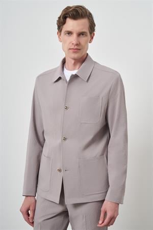 Morven Erkek Bej Mevsimlik Worker Gömlek