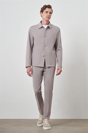 Morven Erkek Bej Mevsimlik Worker Gömlek